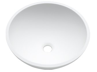Porcelanosa BASIC Basic B209 - D37 cm: Solid Surface Wastafels  